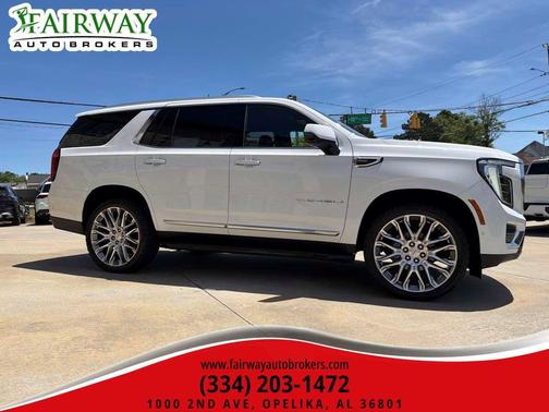 Summit White 2025 GMC Yukon Denali