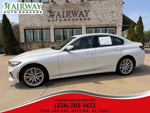 Alpine White 2024 BMW 330 330i Sedan