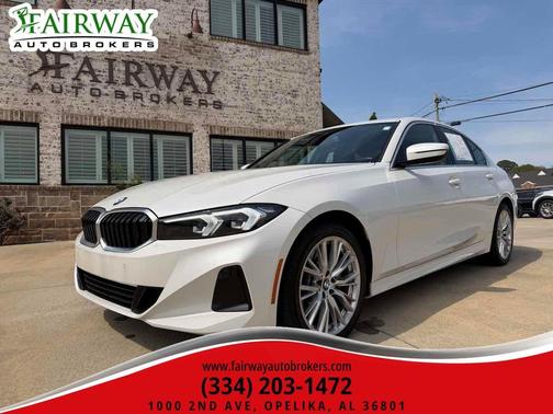 Alpine White 2024 BMW 330 330i Sedan