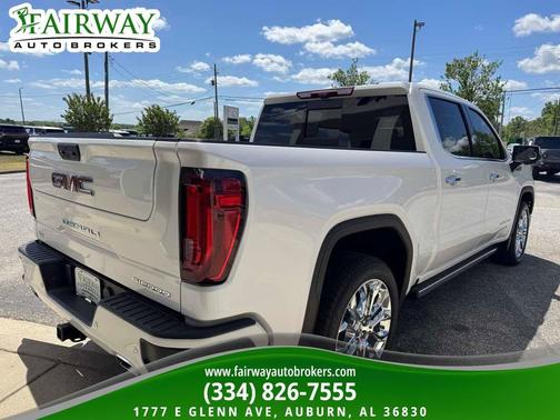 White Frost Tricoat 2024 GMC Sierra 1500 Denali
