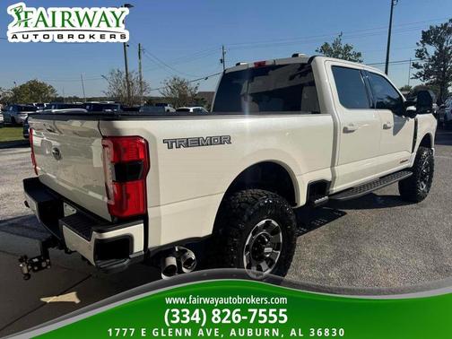 Star White Metallic Tri-Coat 2024 Ford F-350 Lariat