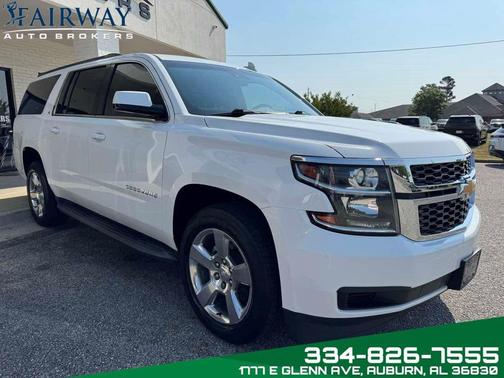 Summit White 2018 Chevrolet Suburban LT