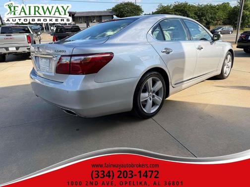 Mercury Metallic 2012 Lexus LS 460 Base