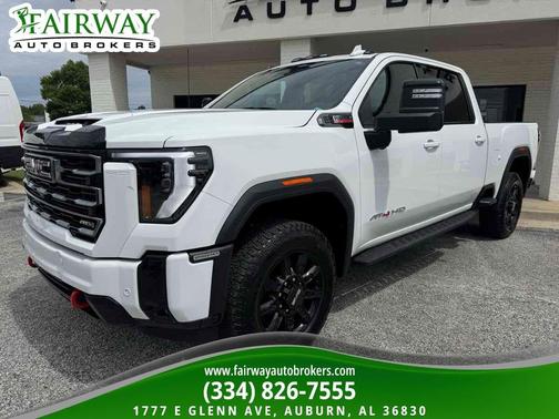 Summit White 2025 GMC Sierra 2500 AT4