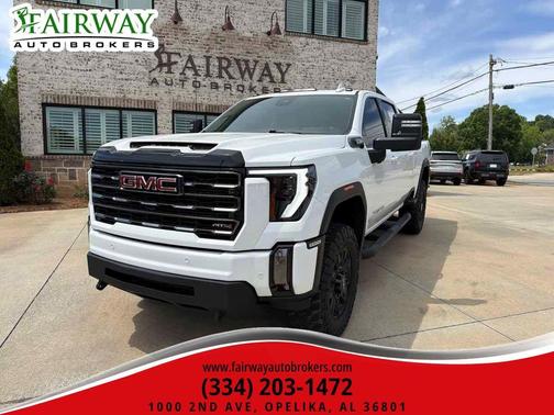 Summit White 2024 GMC Sierra 2500 AT4
