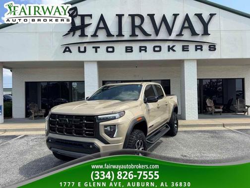 Desert Sand Metallic 2023 GMC Canyon AT4X
