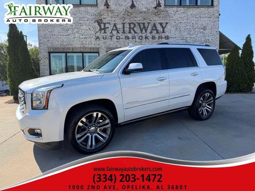 White Frost Tricoat 2019 GMC Yukon Denali