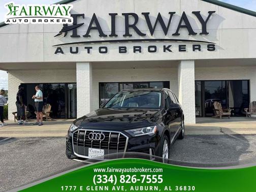 Mythos Black Metallic 2023 Audi Q7 55 Premium Plus