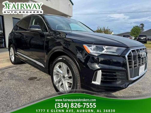 Mythos Black Metallic 2023 Audi Q7 55 Premium Plus