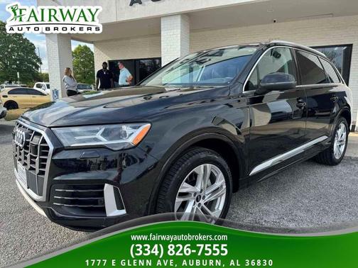Mythos Black Metallic 2023 Audi Q7 55 Premium Plus