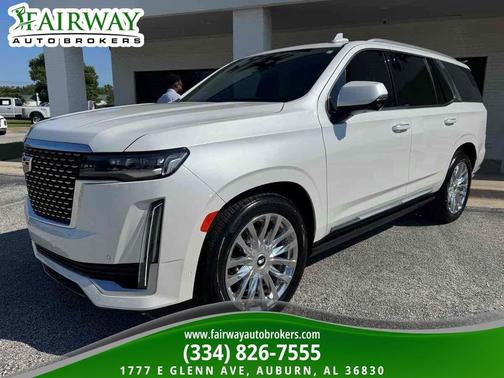 Crystal White Tricoat 2024 Cadillac Escalade Premium Luxury