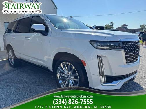 Crystal White Tricoat 2024 Cadillac Escalade Premium Luxury