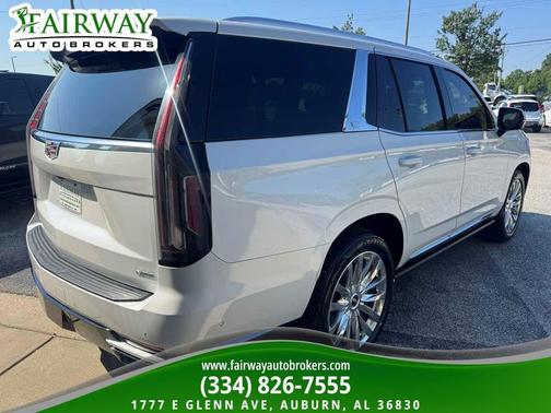 Crystal White Tricoat 2024 Cadillac Escalade Premium Luxury