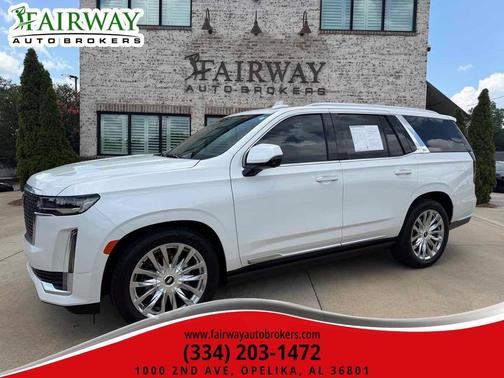 Crystal White Tricoat 2024 Cadillac Escalade Premium Luxury