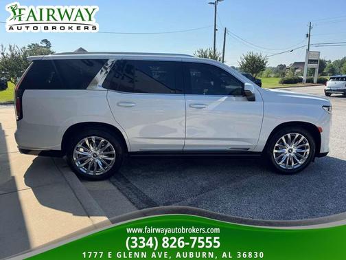 Crystal White Tricoat 2024 Cadillac Escalade Premium Luxury