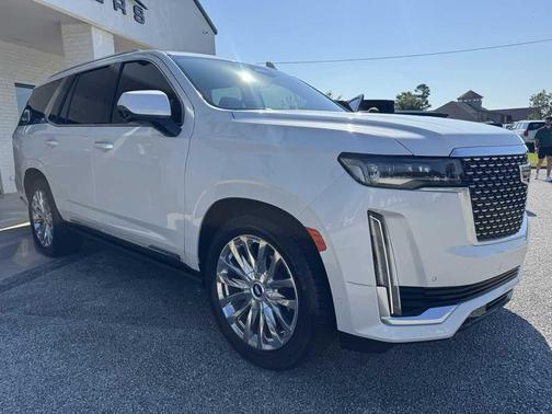 Crystal White Tricoat 2024 Cadillac Escalade Premium Luxury