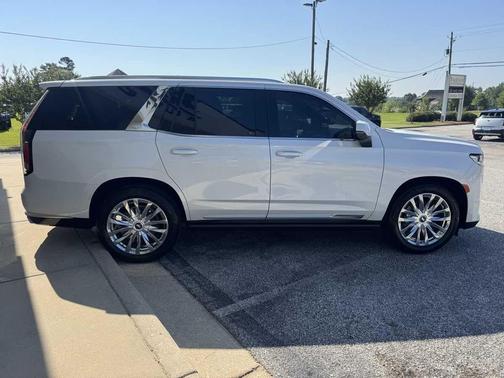 Crystal White Tricoat 2024 Cadillac Escalade Premium Luxury