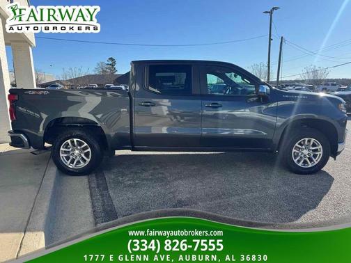 Shadow Gray Metallic 2021 Chevrolet Silverado 1500 LT