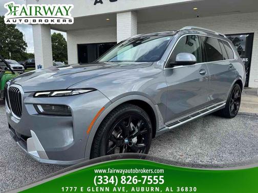 Skyscraper Grey Metallic 2025 BMW X7 xDrive40i