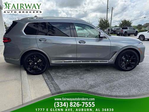 Skyscraper Grey Metallic 2025 BMW X7 xDrive40i