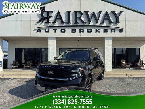 Agate Black Metallic 2025 Ford Expedition Platinum
