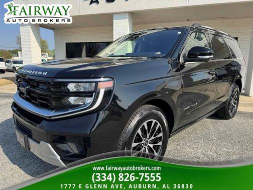 Agate Black Metallic 2025 Ford Expedition Platinum
