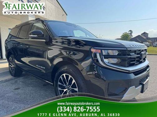 Agate Black Metallic 2025 Ford Expedition Platinum