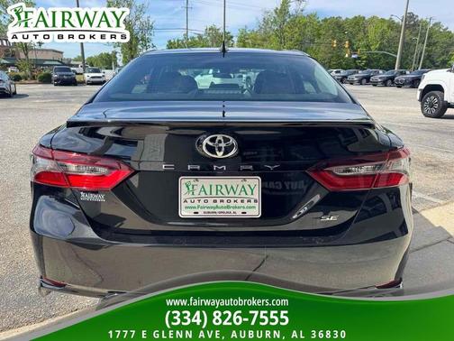 Midnight Black Metallic 2024 Toyota Camry SE