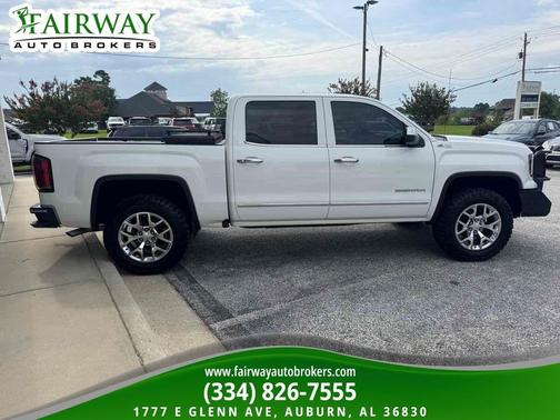 Summit White 2018 GMC Sierra 1500 SLT