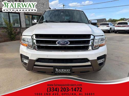 White Platinum Metallic Tri-Coat 2017 Ford Expedition King Ranch