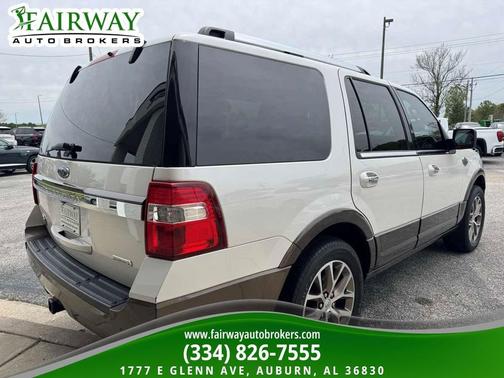 White Platinum Metallic Tri-Coat 2017 Ford Expedition King Ranch