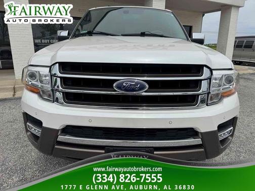 White Platinum Metallic Tri-Coat 2017 Ford Expedition King Ranch