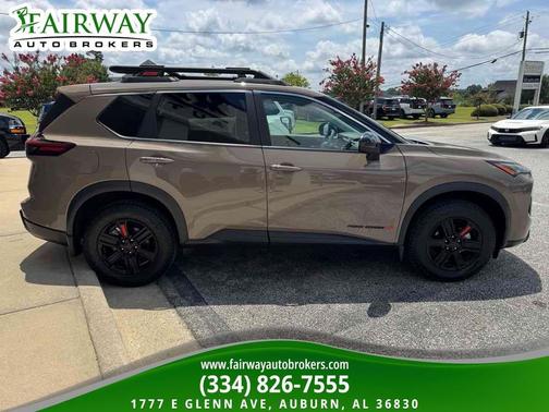Baja Storm Metallic 2025 Nissan Rogue Rock Creek