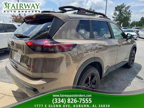 Baja Storm Metallic 2025 Nissan Rogue Rock Creek