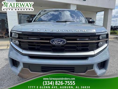 Glacier Gray Metallic TriCoat 2025 Ford Expedition Max King Ranch
