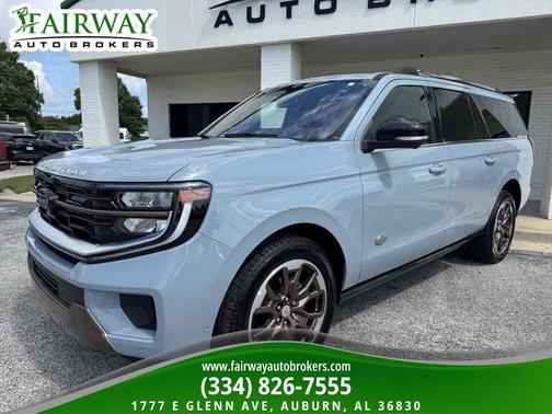 Glacier Gray Metallic TriCoat 2025 Ford Expedition Max King Ranch