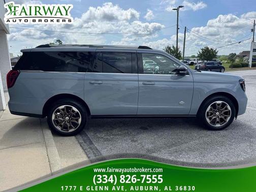 Glacier Gray Metallic TriCoat 2025 Ford Expedition Max King Ranch
