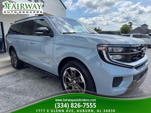 Glacier Gray Metallic TriCoat 2025 Ford Expedition Max King Ranch