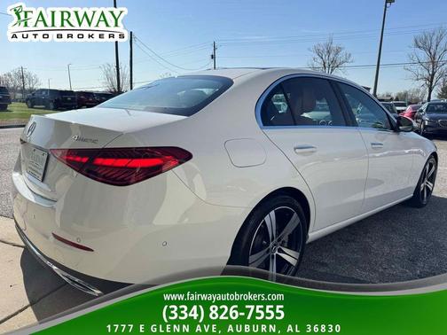 Polar White 2025 Mercedes-Benz C-Class C 300 4MATIC