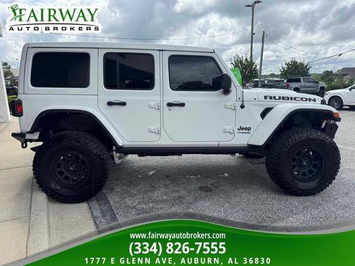 Bright White Clearcoat 2021 Jeep Wrangler Unlimited Rubicon