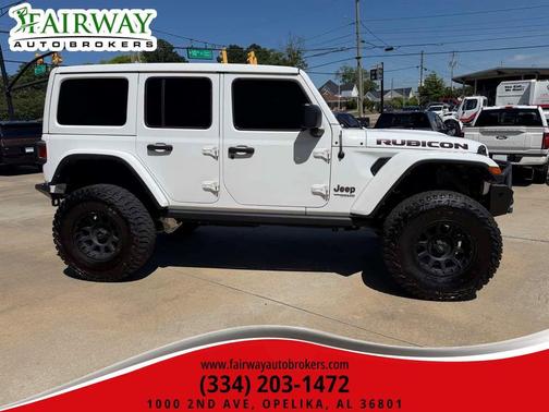 Bright White Clearcoat 2021 Jeep Wrangler Unlimited Rubicon