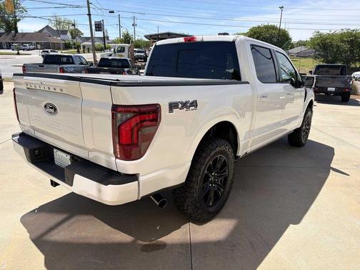 Star White Metallic Tri-Coat 2024 Ford F-150 Platinum
