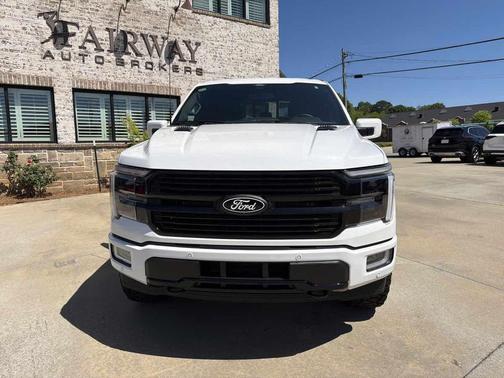 Star White Metallic Tri-Coat 2024 Ford F-150 Platinum