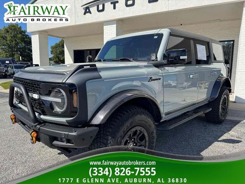 Cactus Gray 2021 Ford Bronco First Edition
