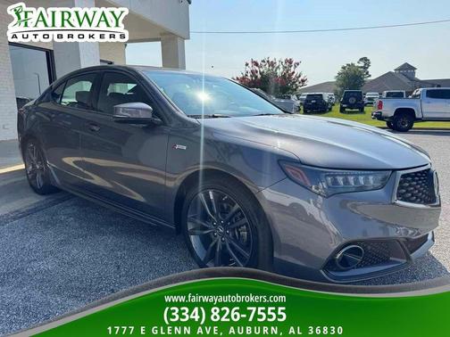 Modern Steel Metallic 2019 Acura TLX Technology