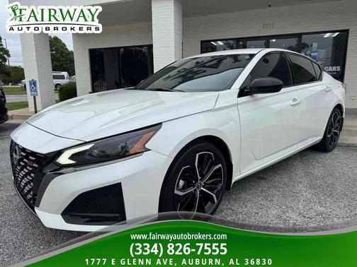 Pearl White Tricoat 2024 Nissan Altima SR FWD