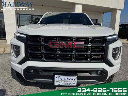 Summit White 2025 GMC Canyon AT4