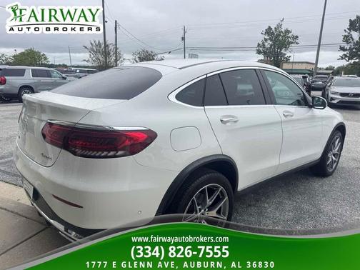 Polar White 2023 Mercedes-Benz GLC 300 4MATIC Coupe