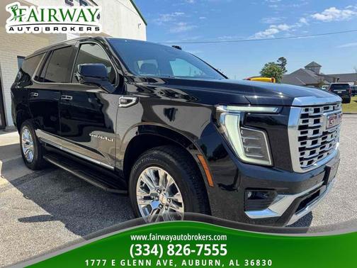 Onyx Black 2025 GMC Yukon Denali