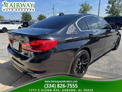 Jet Black 2019 BMW 530 530i
